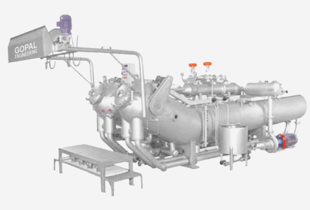 Long Tube Dual Flow Dyeing Machine Inside Tube